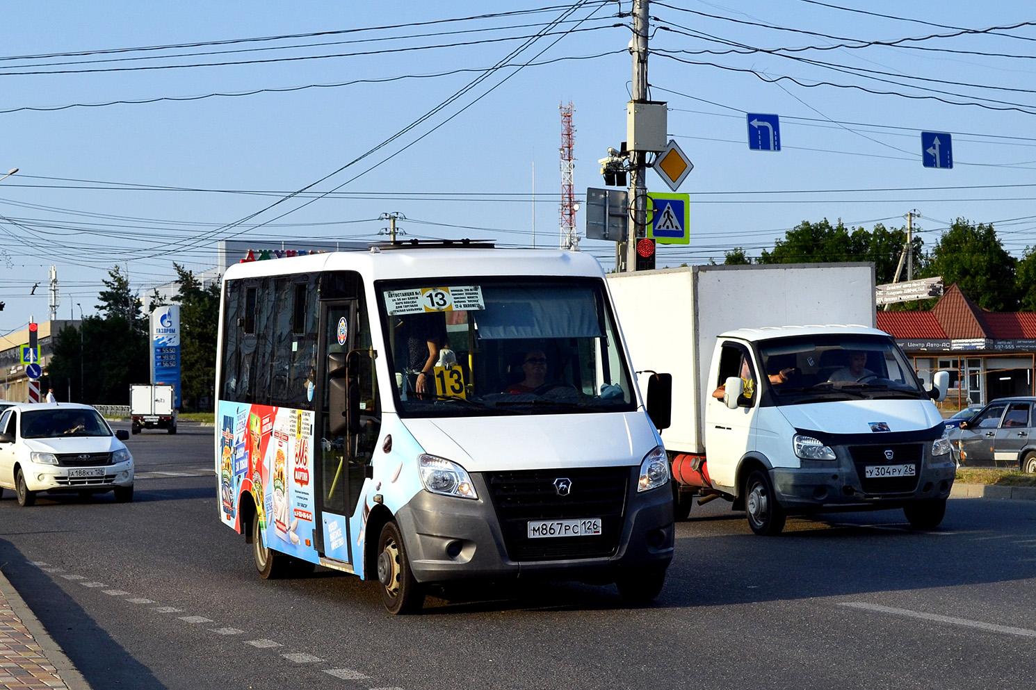 Ставропольский край, ГАЗ-A64R42 Next № М 867 РС 126