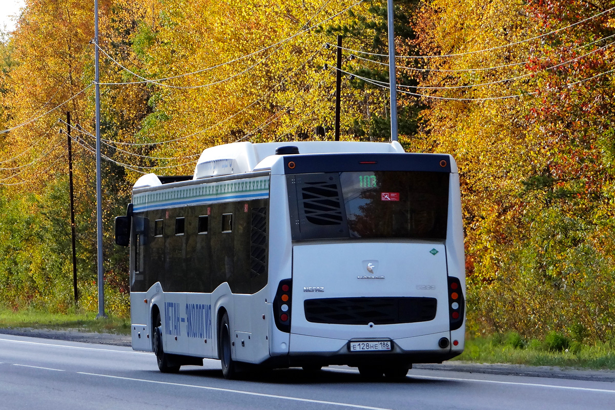 Ханты-Мансийский АО, НефАЗ-5299-40-57 (CNG) № Е 128 НЕ 186