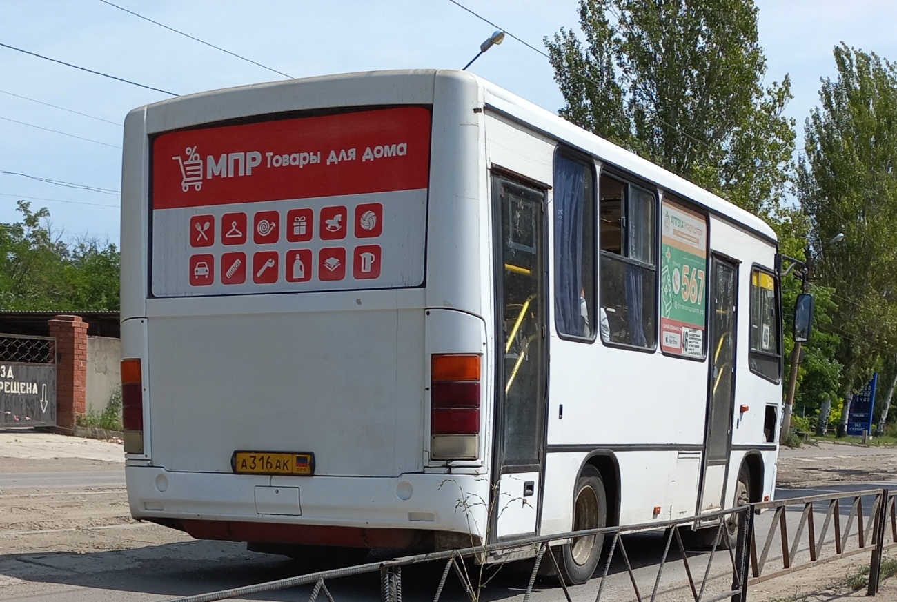 Донецкая область, ПАЗ-320302-08 № А 316 АК