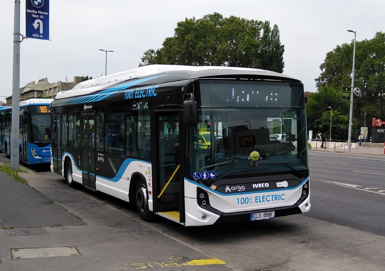 Венгрия, IVECO E-Way 12M № EL3 05BF
