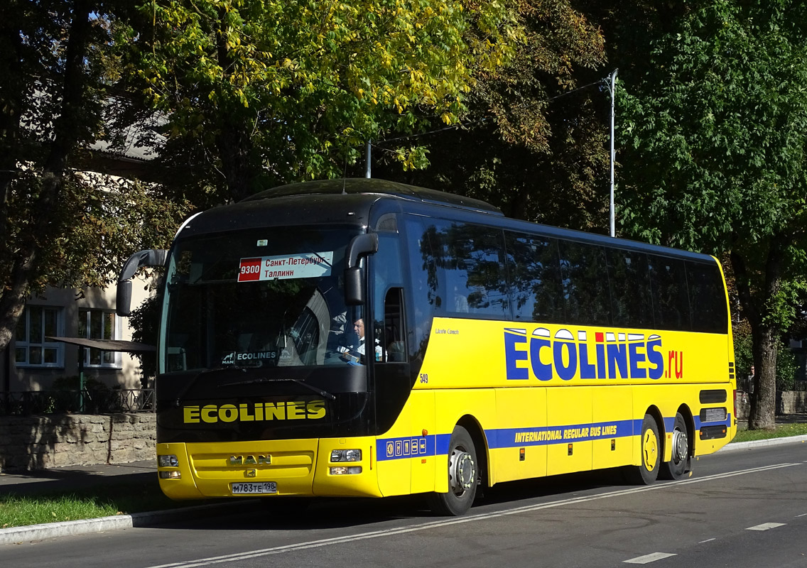 Санкт-Петербург, MAN R08 Lion's Coach L RHC444 L № 549