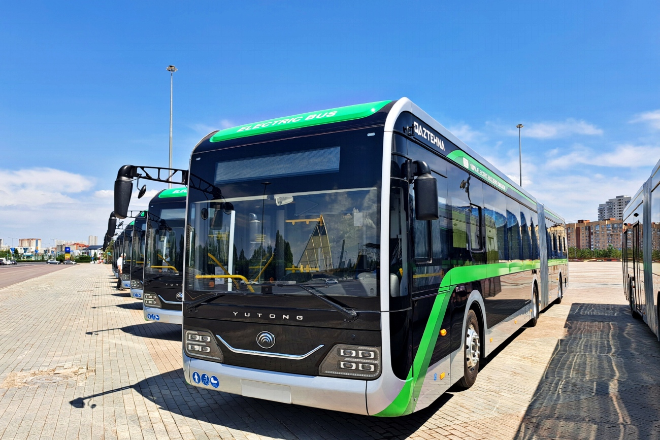 Астана, Yutong ZK6180BEVG (QazTehna) № E113; Астана — Новые автобусы