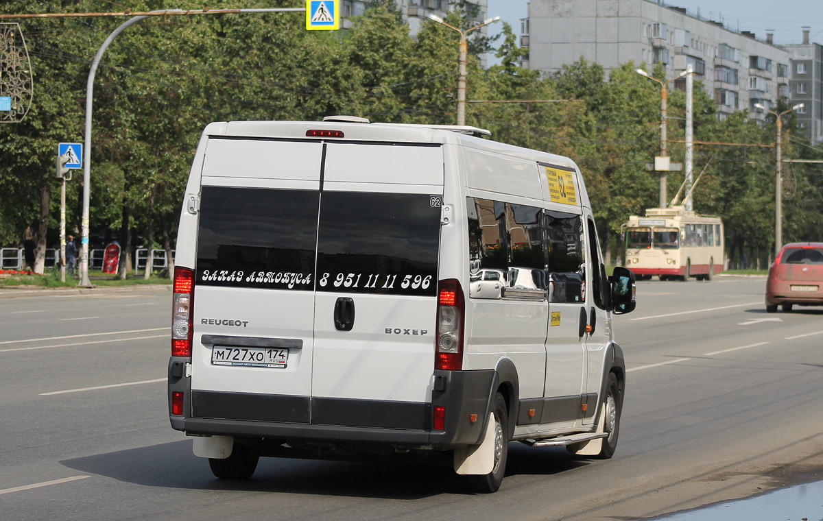 Челябинская область, Нижегородец-2227SK (Peugeot Boxer) № М 727 ХО 174