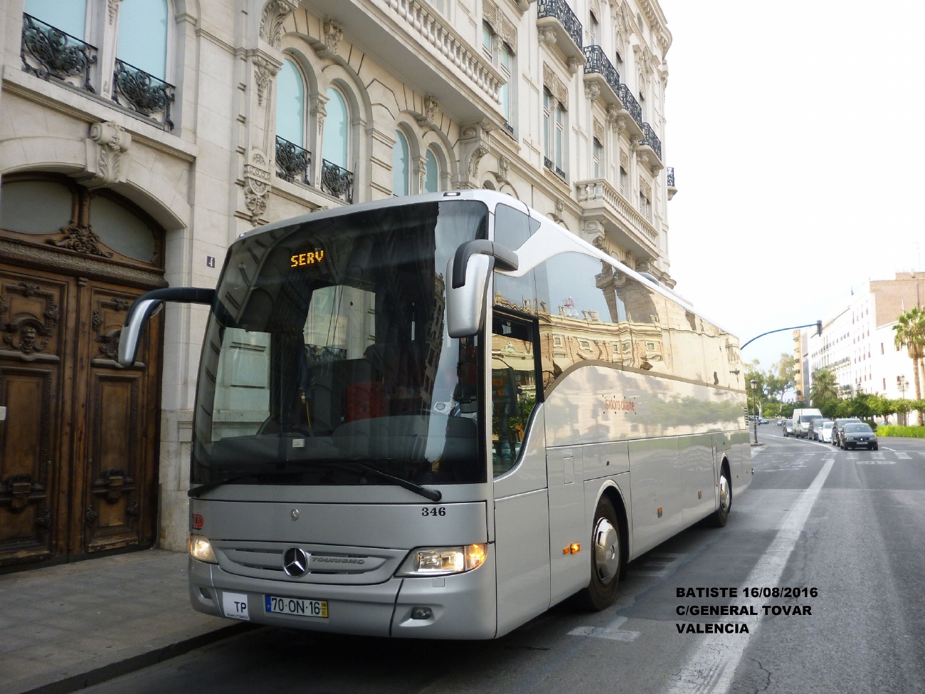 Portugália, Mercedes-Benz Tourismo II 15RHD sz.: 346