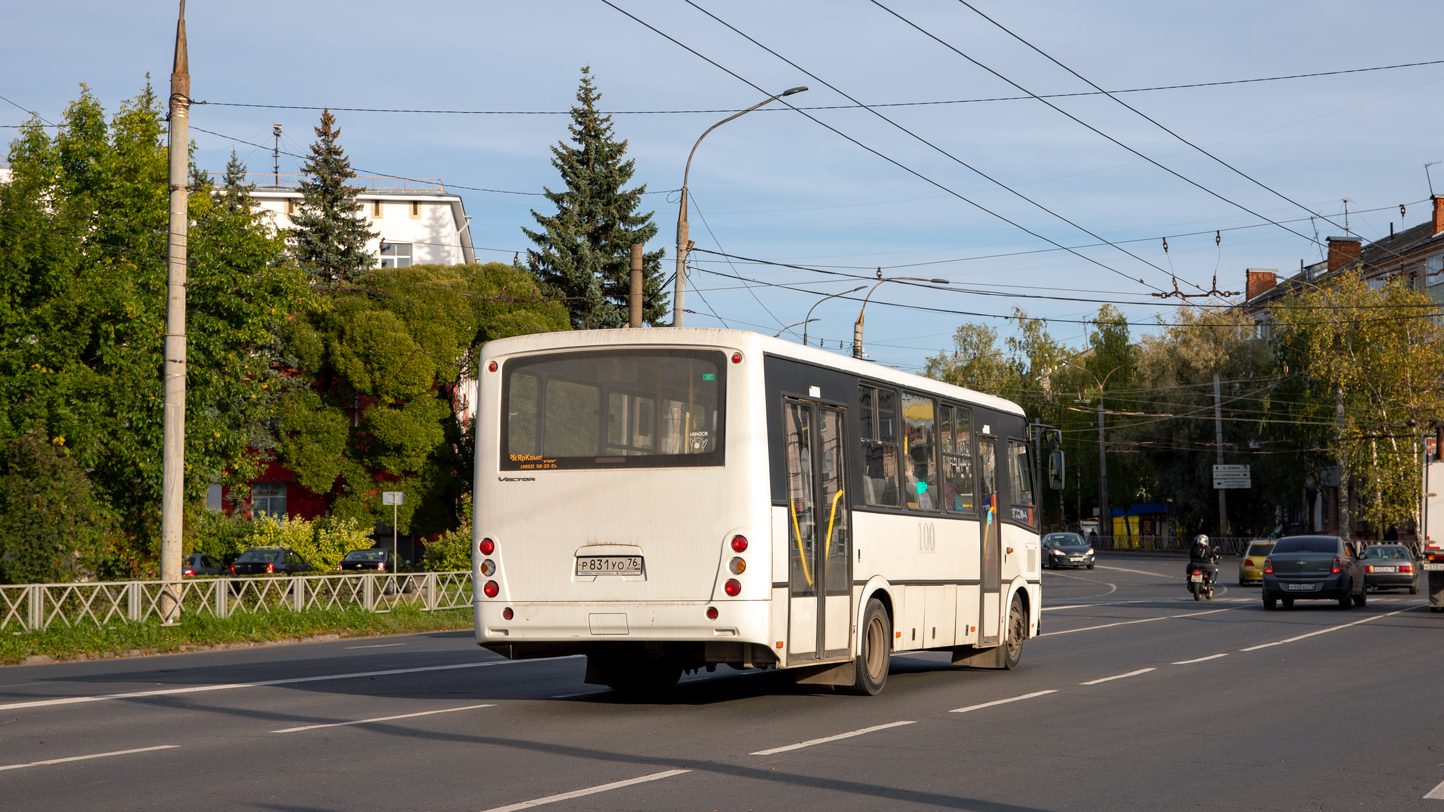 Ярославская область, ПАЗ-320414-04 "Вектор" № 100