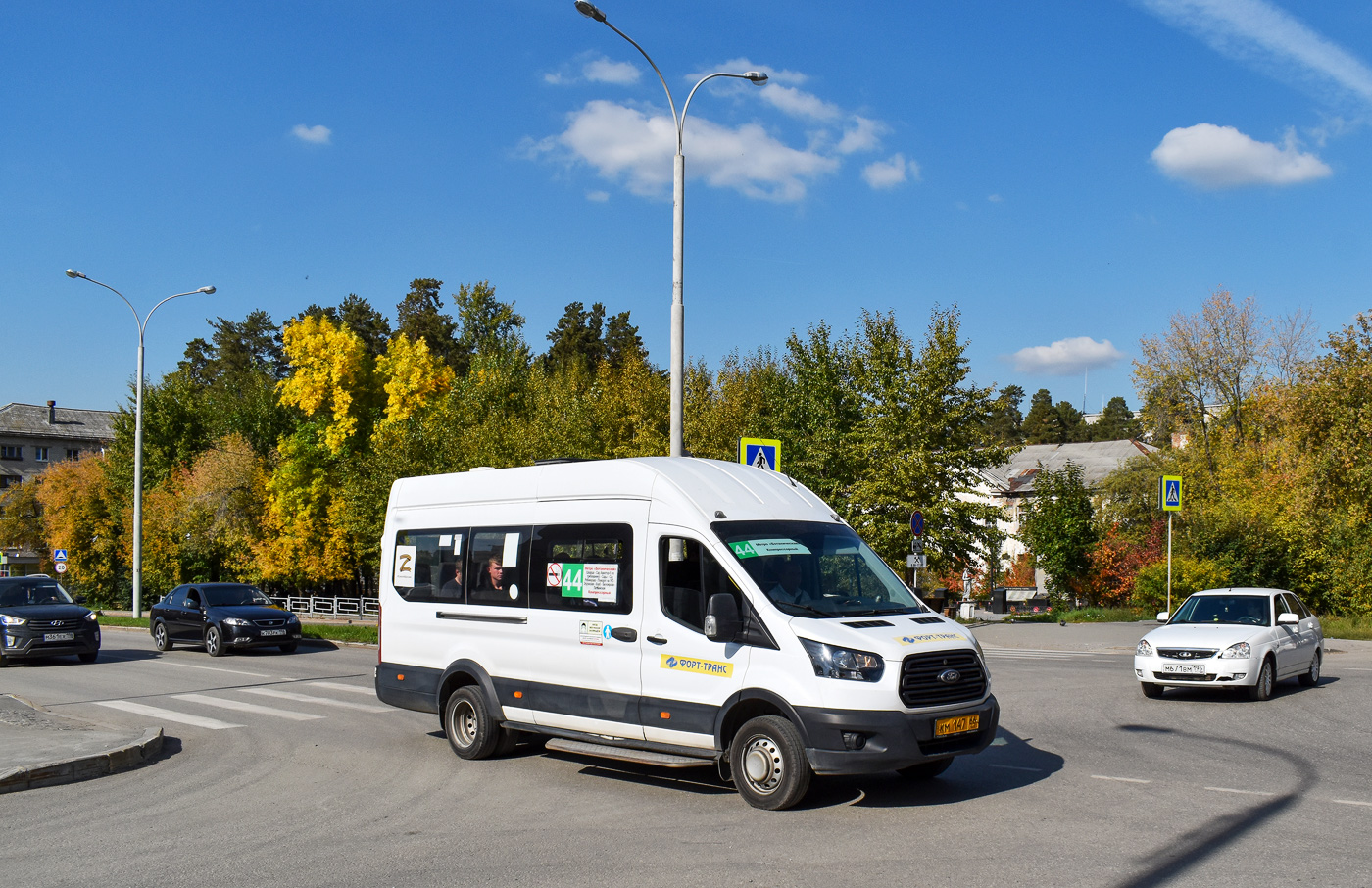 Свердловская область, Ford Transit FBD [RUS] (X2F.ESG.) № КМ 147 66