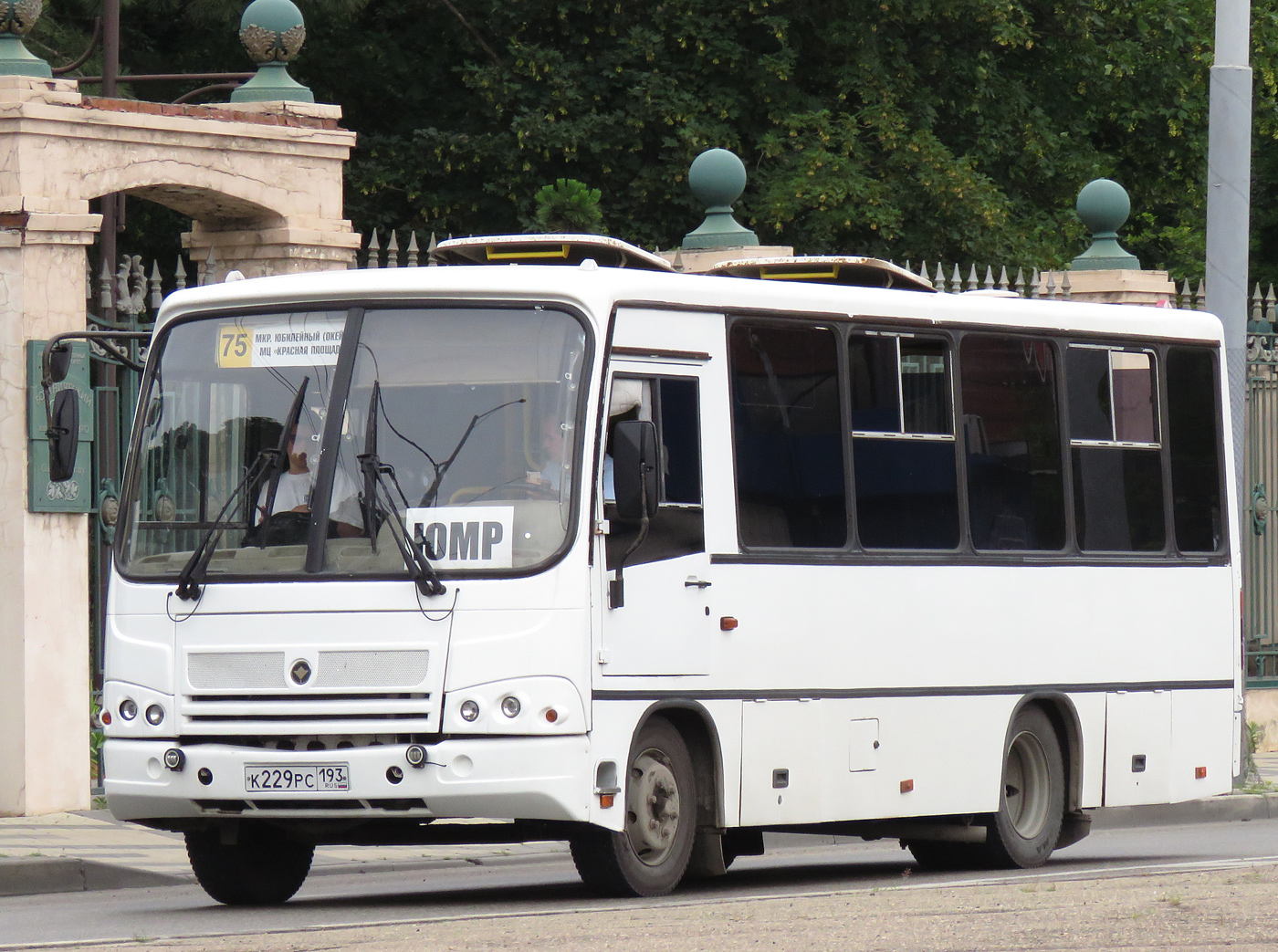 Краснодарский край, ПАЗ-320402-05 № К 229 РС 193