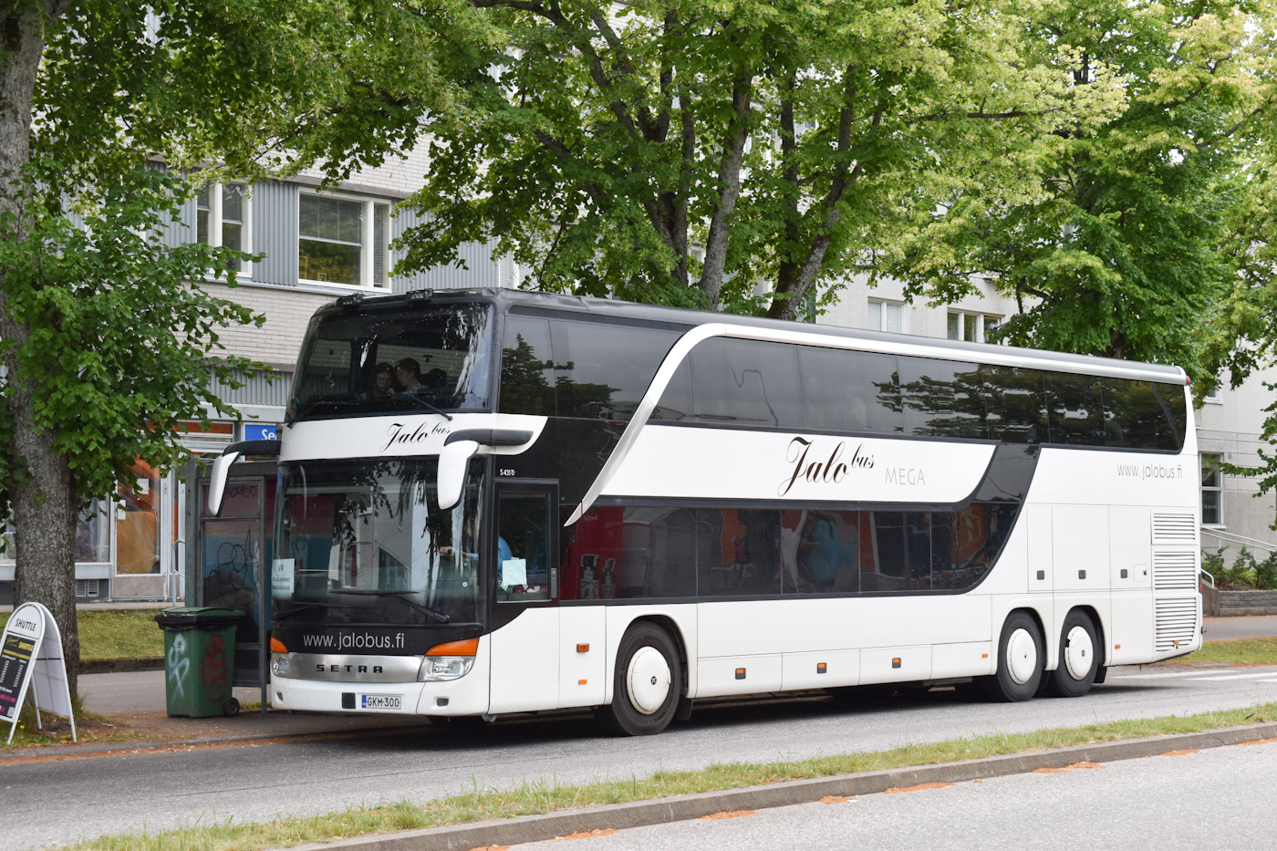 Финляндия, Setra S431DT № GKM-300