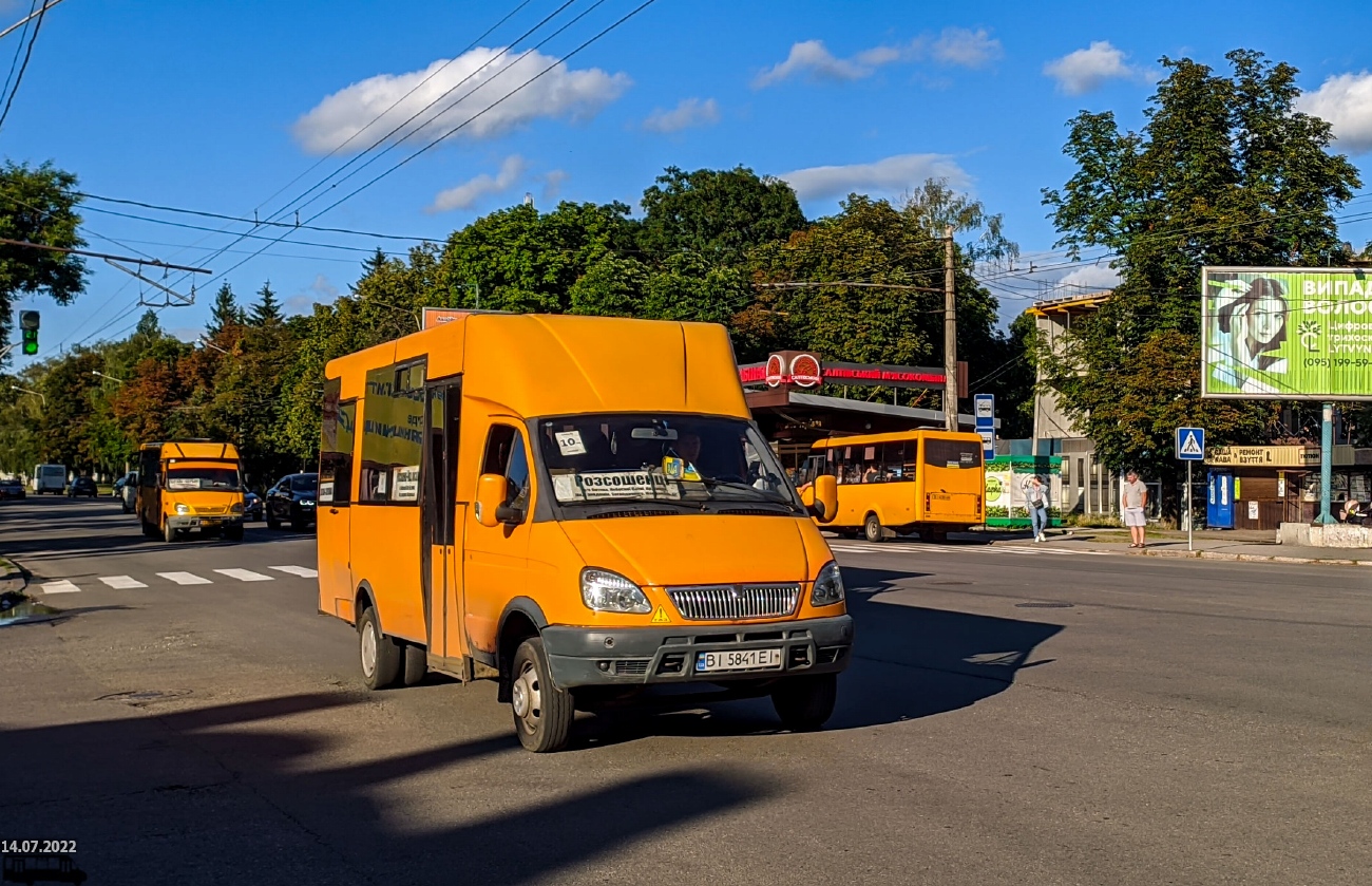 Полтавская область, Рута 22 № BI 5841 EI