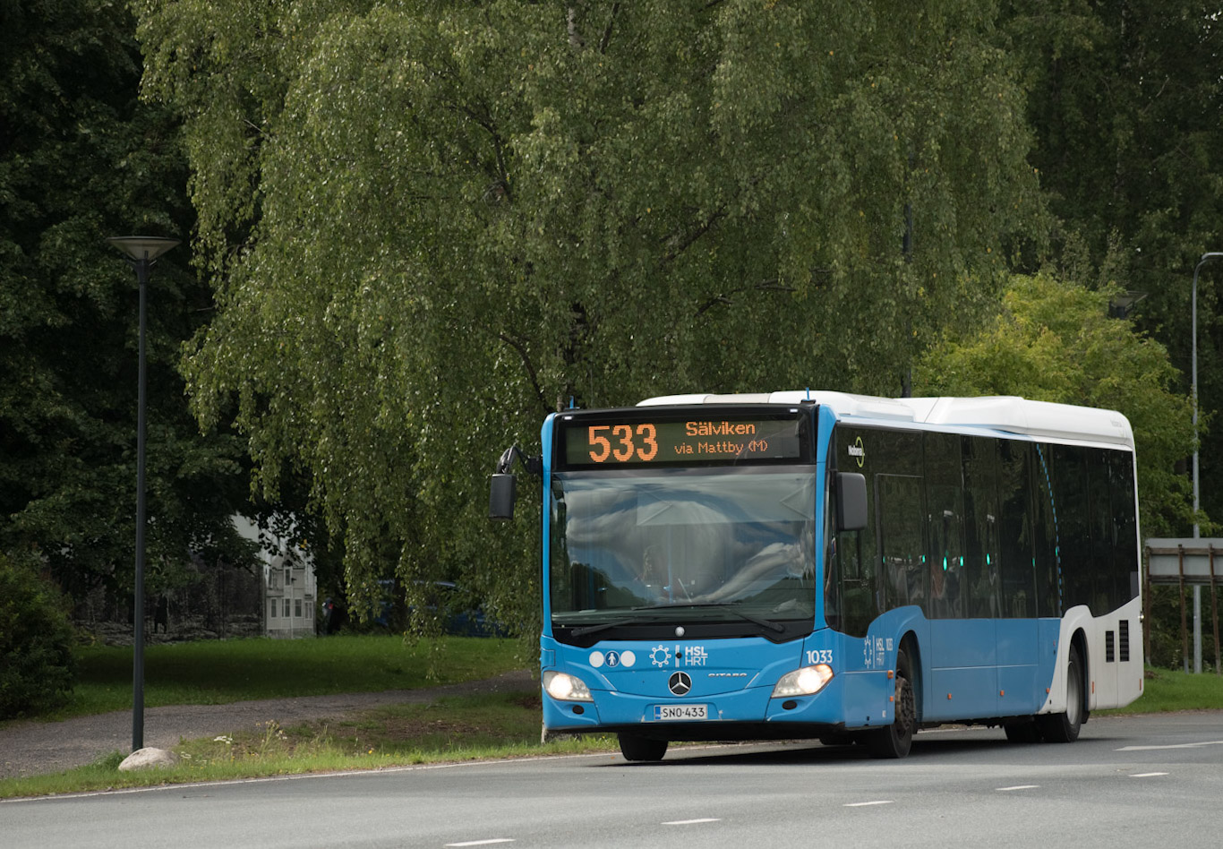 Финляндия, Mercedes-Benz Citaro C2 LE MÜ № 1033