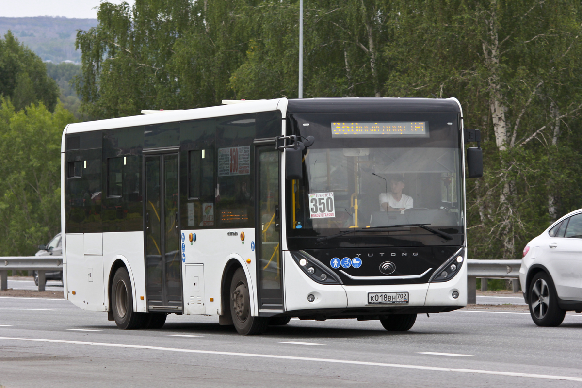 Башкортостан, Yutong ZK6890HGQ № К 018 ВН 702