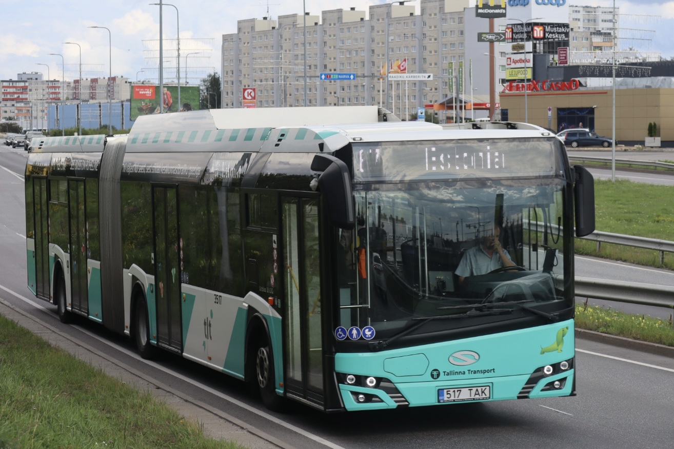 Эстония, Solaris Urbino IV 18 CNG № 3517