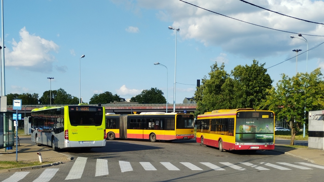 Польша, Mercedes-Benz Citaro C2 № 23155; Польша, Solaris Urbino III 12 № 1158