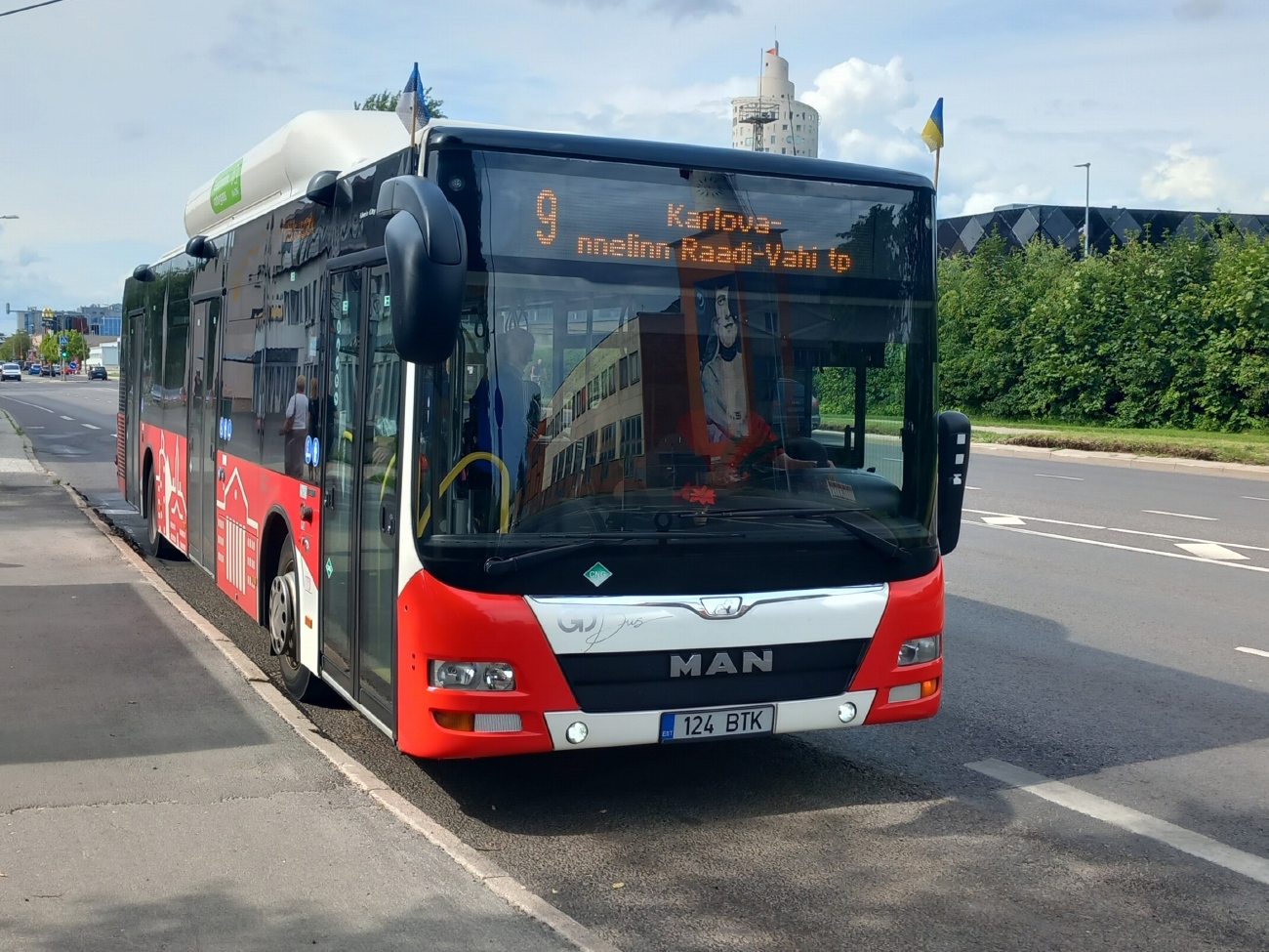 Эстония, MAN A21 Lion's City NL313 CNG № 124 BTK