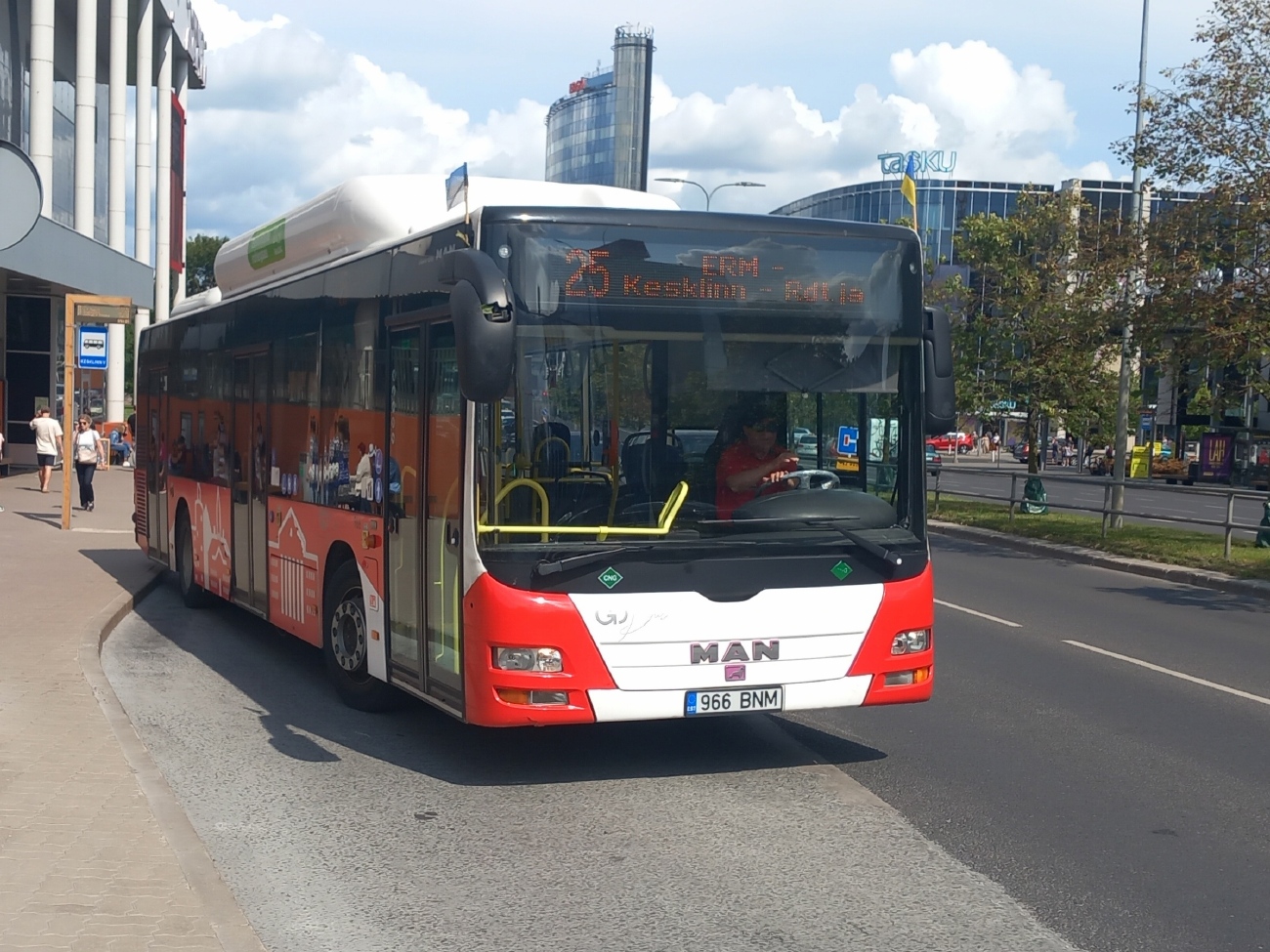 Эстония, MAN A21 Lion's City NL273 CNG № 966