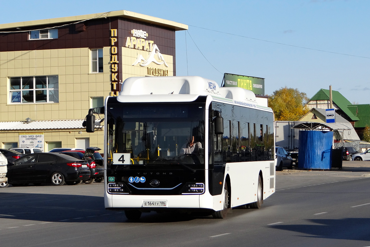 Ханты-Мансийский АО, Yutong ZK6116HG № Е 164 ТУ 186