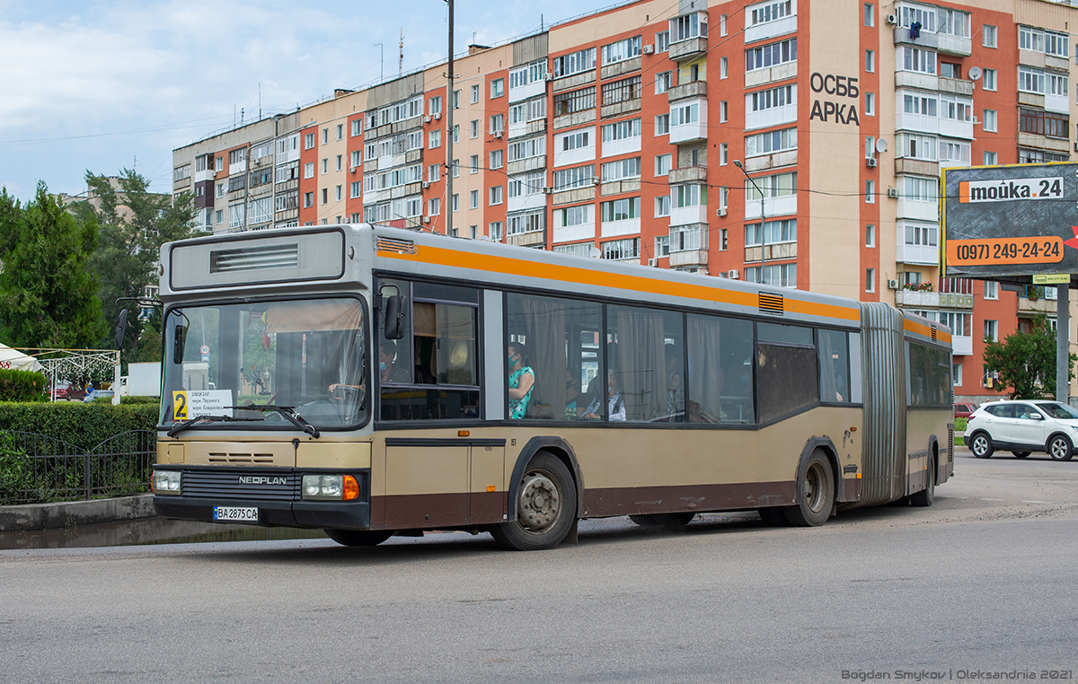 Kirovograd region, Neoplan N4018/3 č. BA 2875 CA