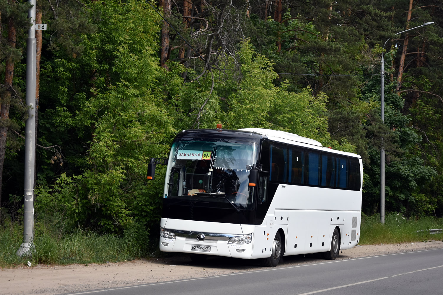 Московская область, Yutong ZK6122H9 № В 275 РО 790