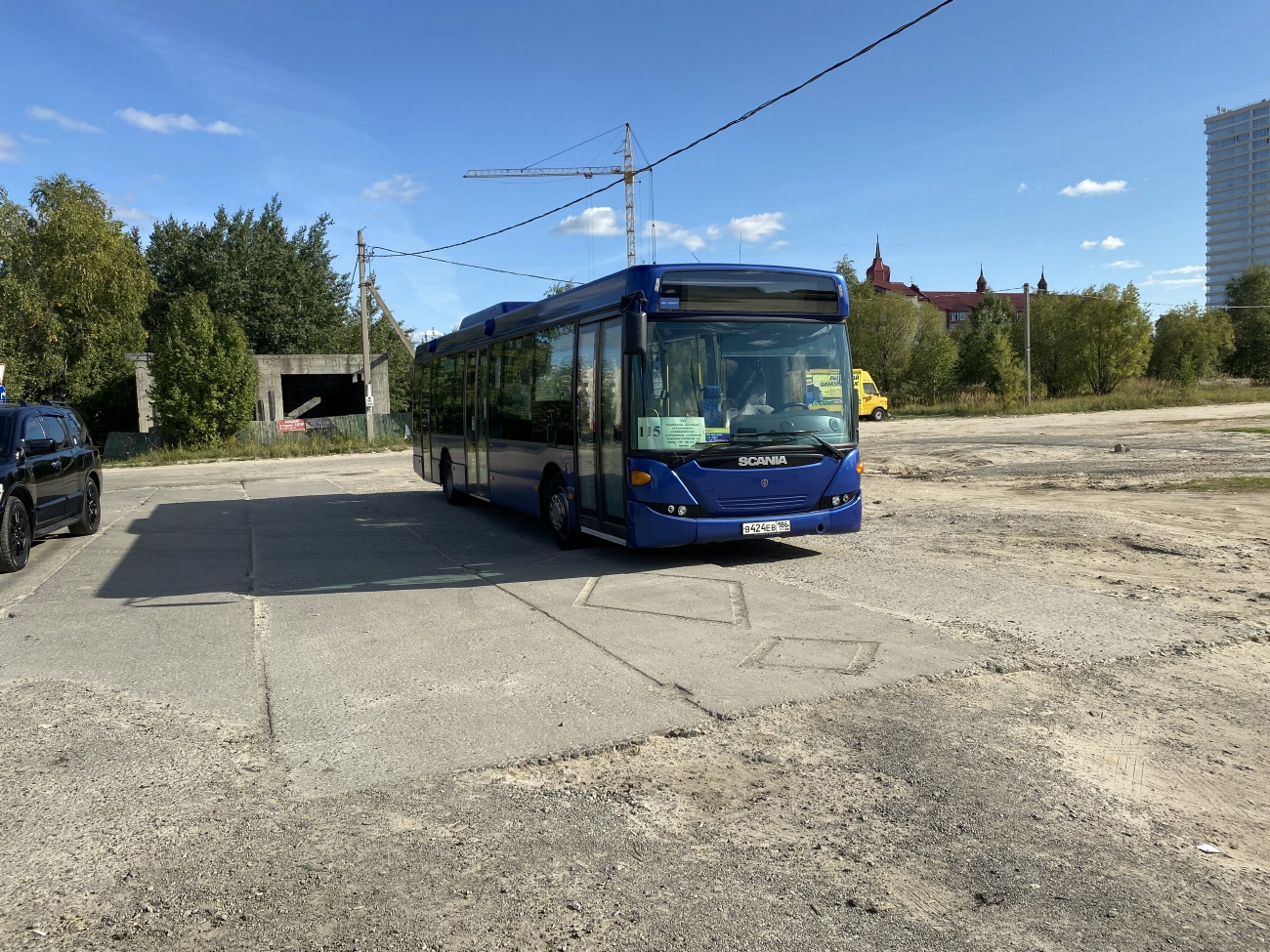 Ханты-Мансийский АО, Scania OmniLink II (Скания-Питер) № В 424 ЕВ 186