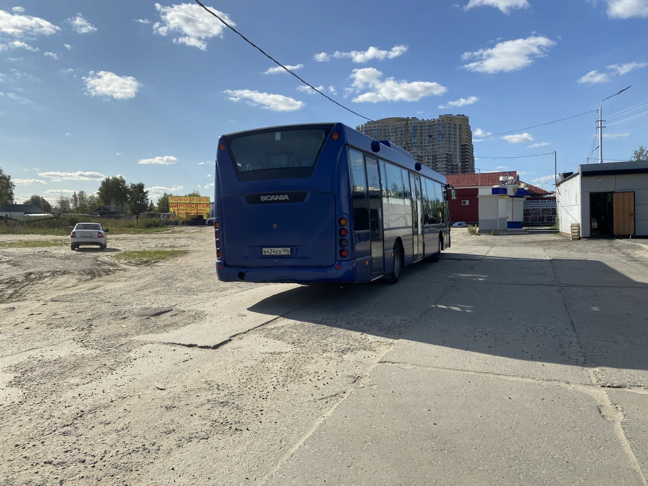 Ханты-Мансийский АО, Scania OmniLink II (Скания-Питер) № В 424 ЕВ 186