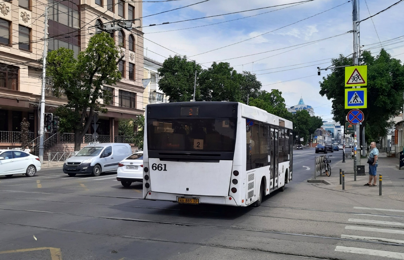 Kraj Krasnodarski, MAZ-206.086 Nr 661