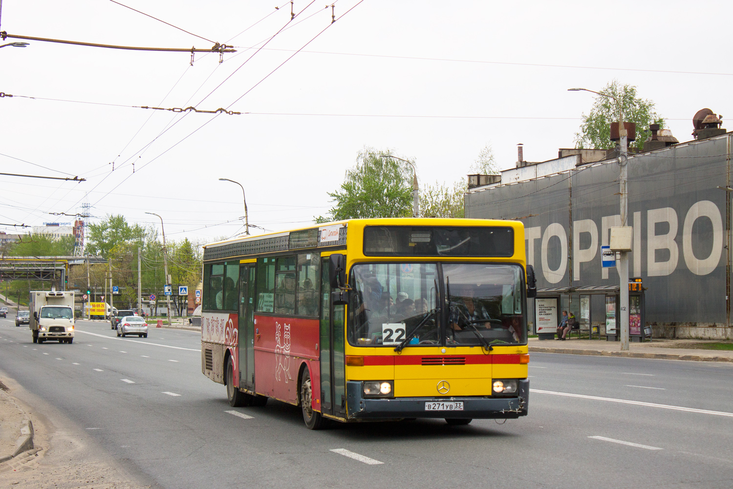 Владимирская область, Mercedes-Benz O405 № В 271 УВ 33