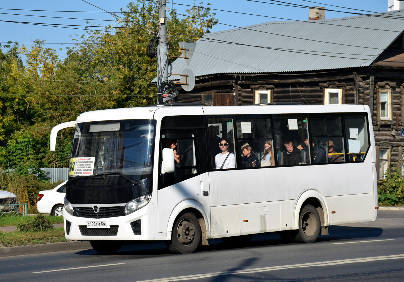 Нижегородская область, ПАЗ-320435-04 "Vector Next" № С 198 ТМ 152