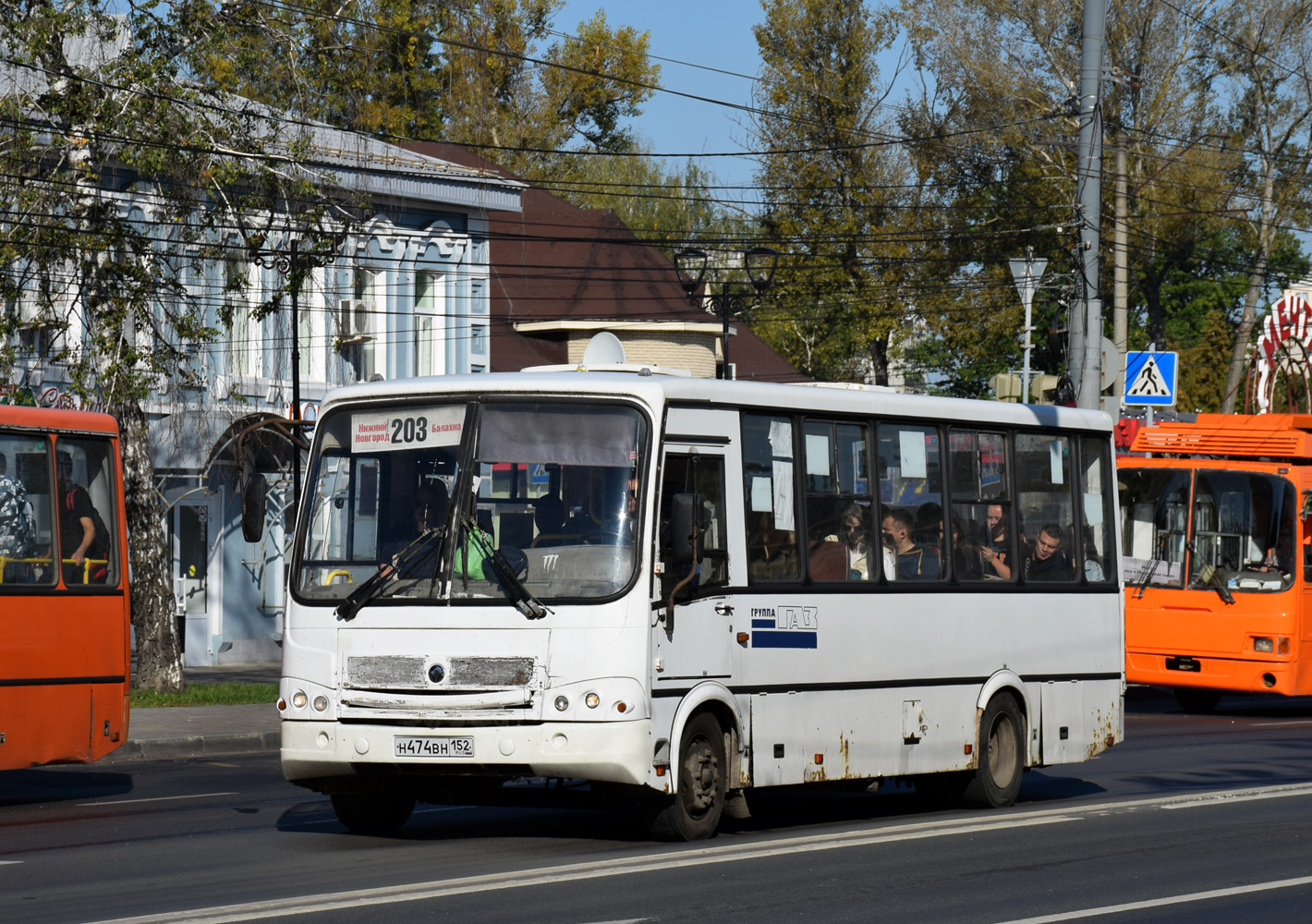 Nizhegorodskaya region, PAZ-320412-05 # Н 474 ВН 152