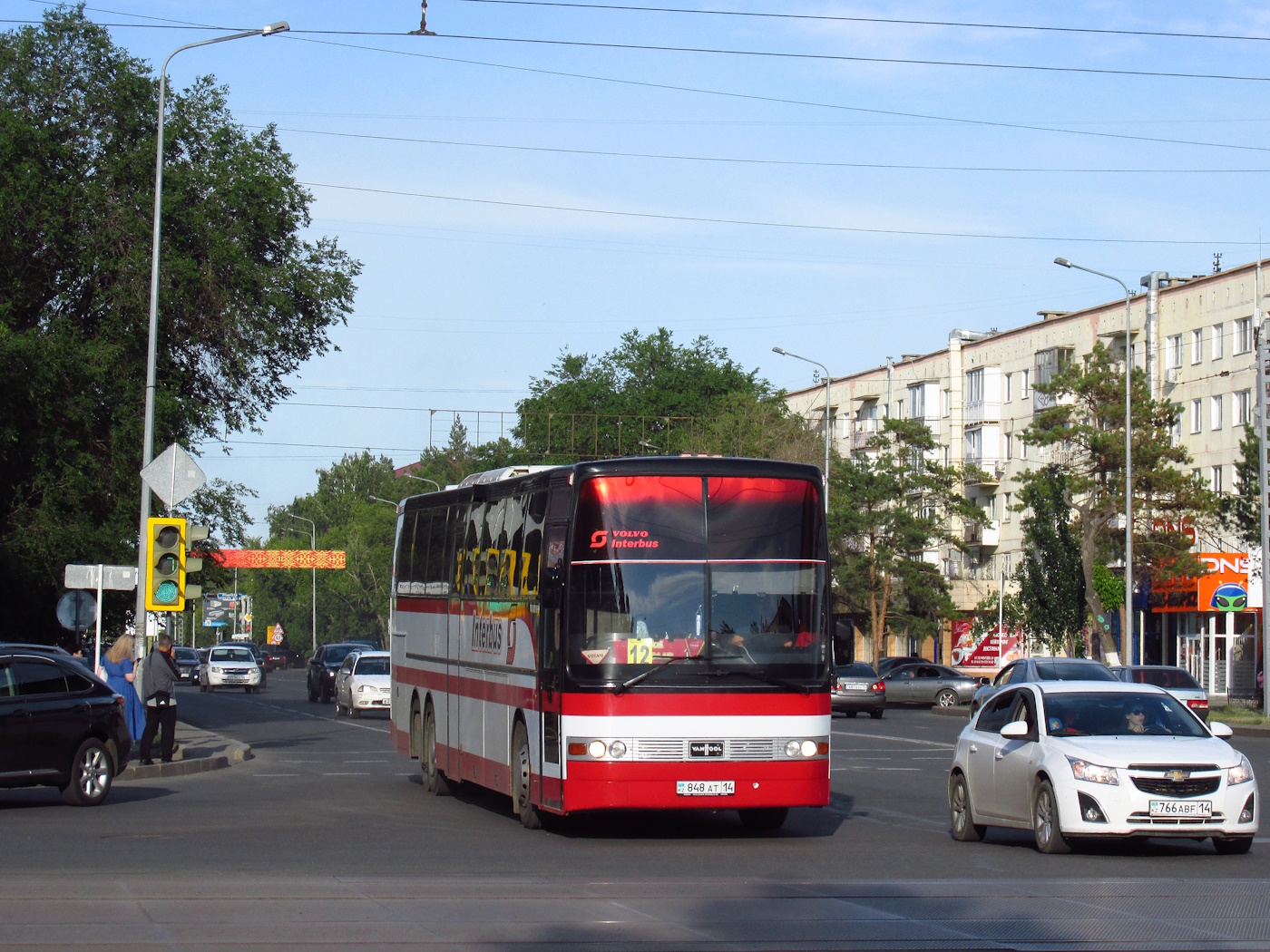 Павлодарская область, Van Hool T8 Alizée 360NL № 848 AT 14