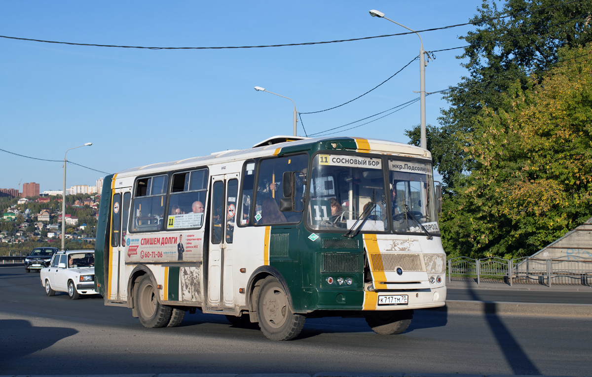 Томская вобласць, ПАЗ-32054 № К 717 ТМ 70