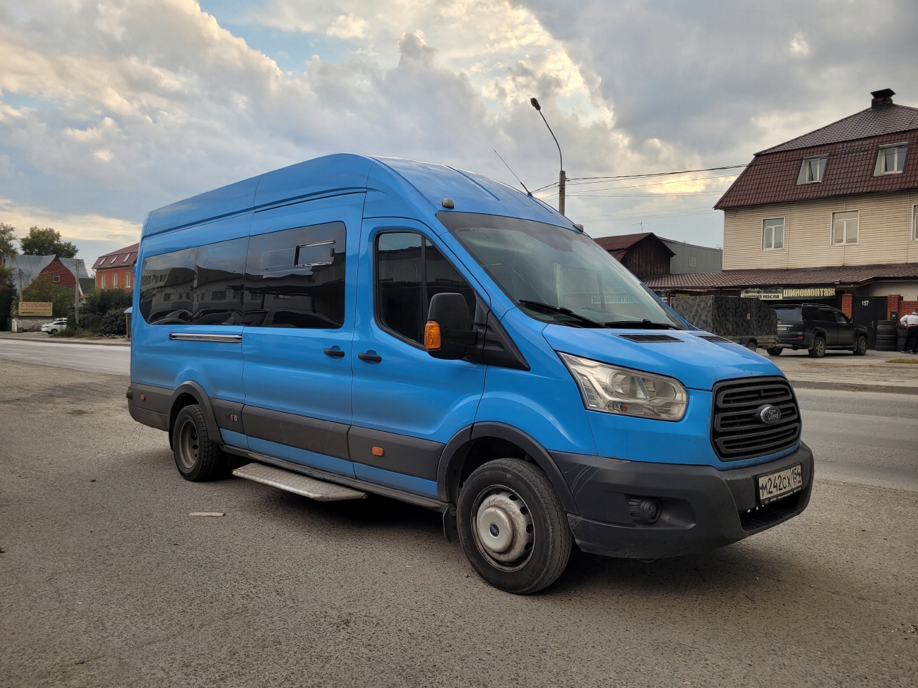 Новосибирская область, Ford Transit FBD [RUS] (Z6F.ESG.) № М 242 СХ 154