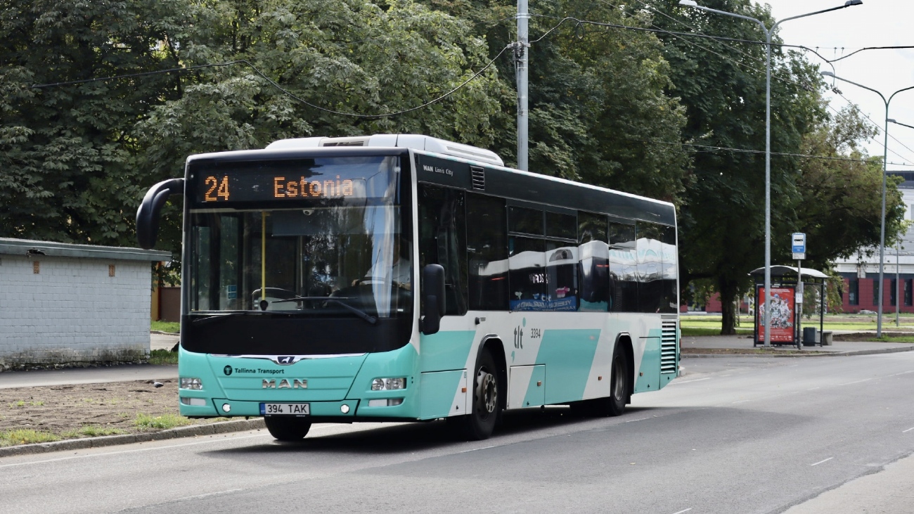 Эстония, MAN A78 Lion's City LE EL293 № 3394