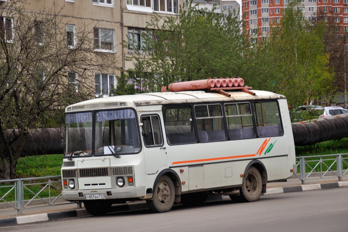 Тульская область, ПАЗ-32054 № У 857 ВХ 71