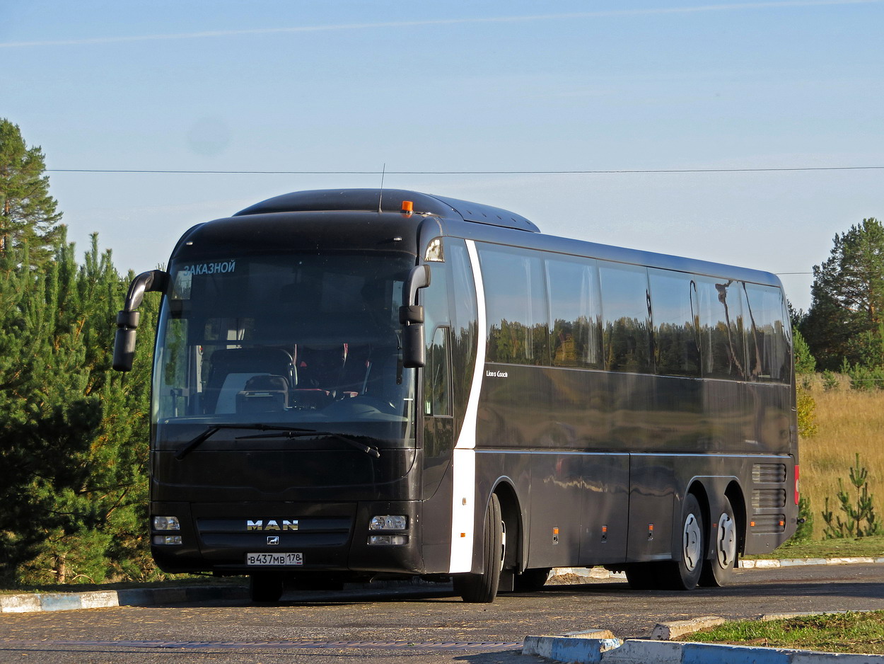 Санкт-Петербург, MAN R08 Lion's Coach L RHC444 L № В 437 МВ 178