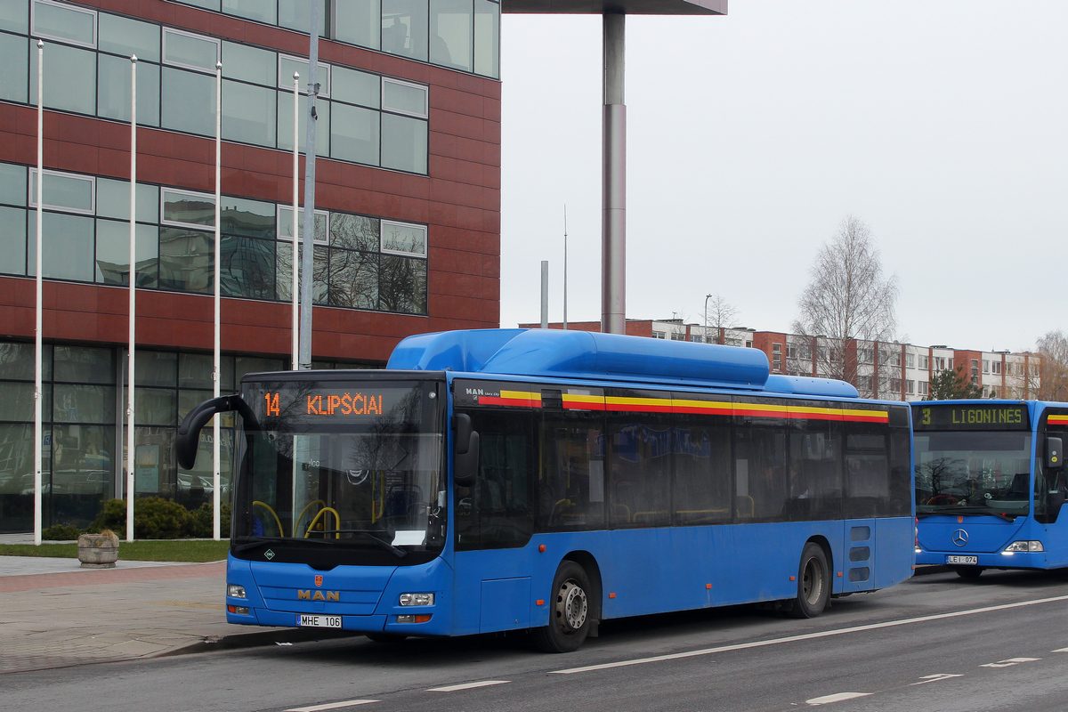 Литва, MAN A21 Lion's City NL273 CNG № MHE 106