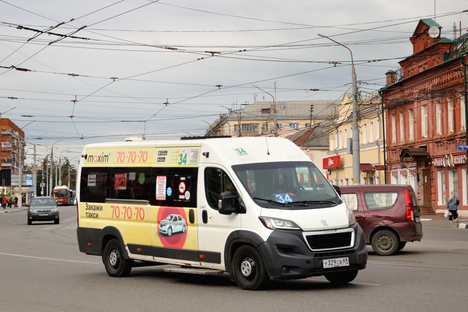 Тульская область, Автодом-21080* (Peugeot Boxer) № У 329 СВ 69