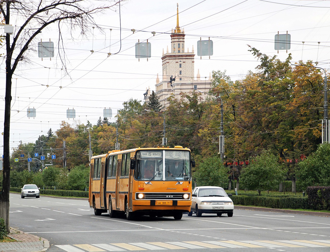 Челябинская область, Ikarus 280.02 № АК 305 74