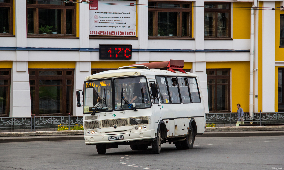 Tomsko sritis, PAZ-32054 Nr. Р 679 КУ 70