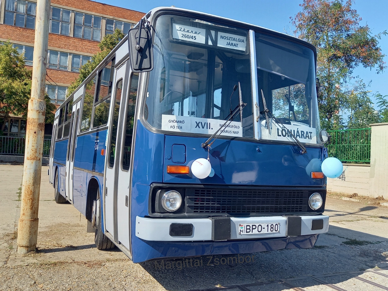 Ουγγαρία, Ikarus 260.45 # 01-80; Ουγγαρία — 17. Ikarus Nap, Budapest Mátyásföld (2023)