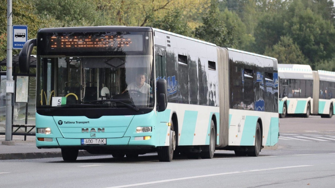 Эстония, MAN A40 Lion's City GL NG323 № 3400