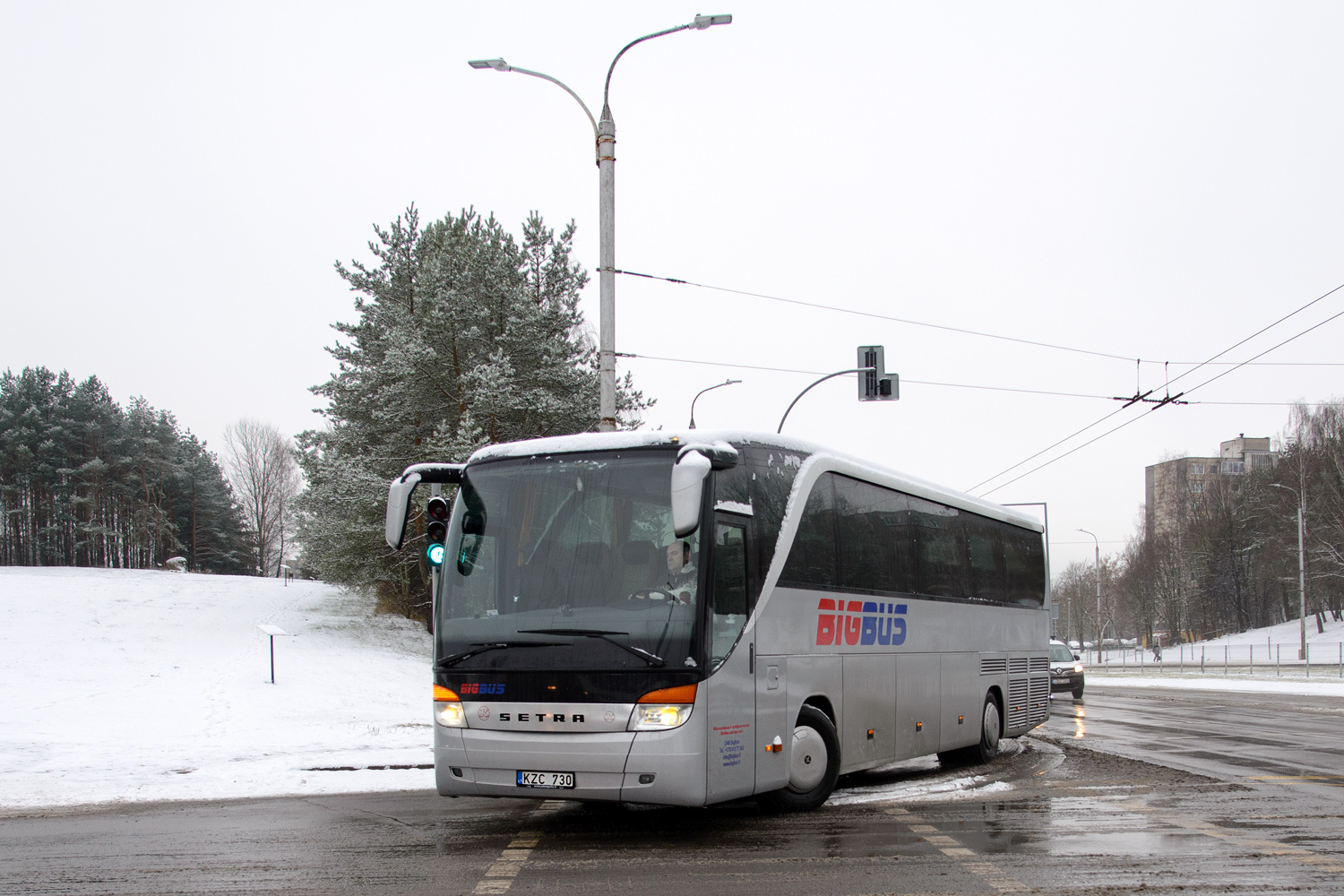 Литва, Setra S415HD № KZC 730