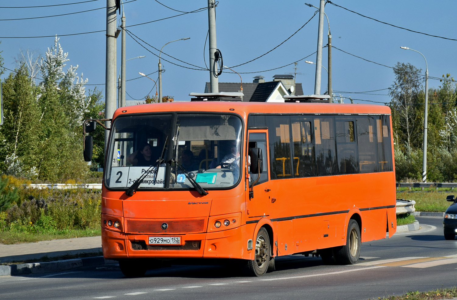 Нижегородская область, ПАЗ-320414-05 "Вектор" № О 929 МО 152