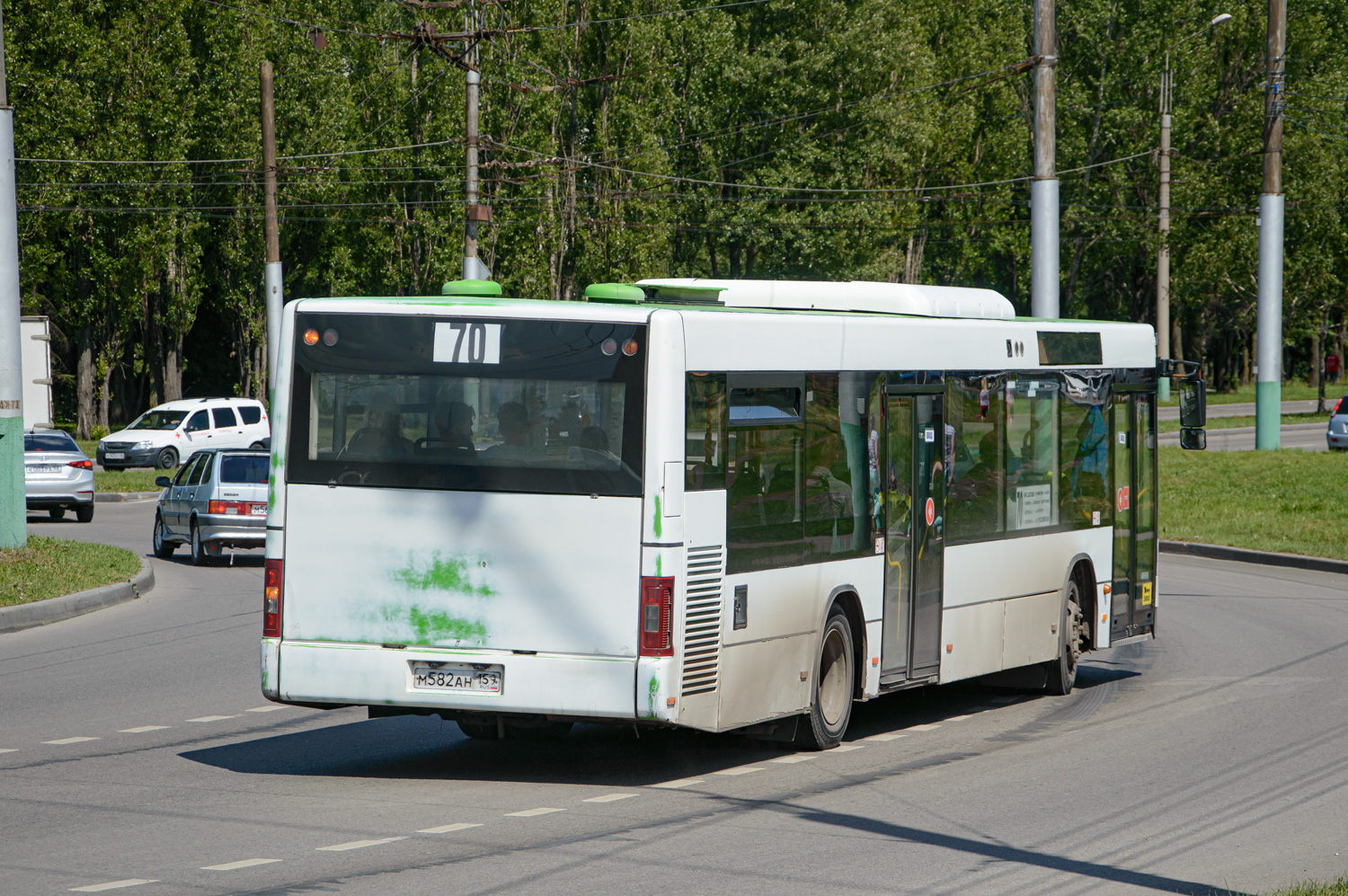 Пензенская область, MAN A21 NL**3 (ZNS) № М 582 АН 159