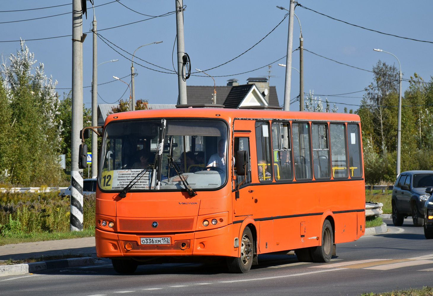 Нижегородская область, ПАЗ-320414-05 "Вектор" № О 336 ХМ 152