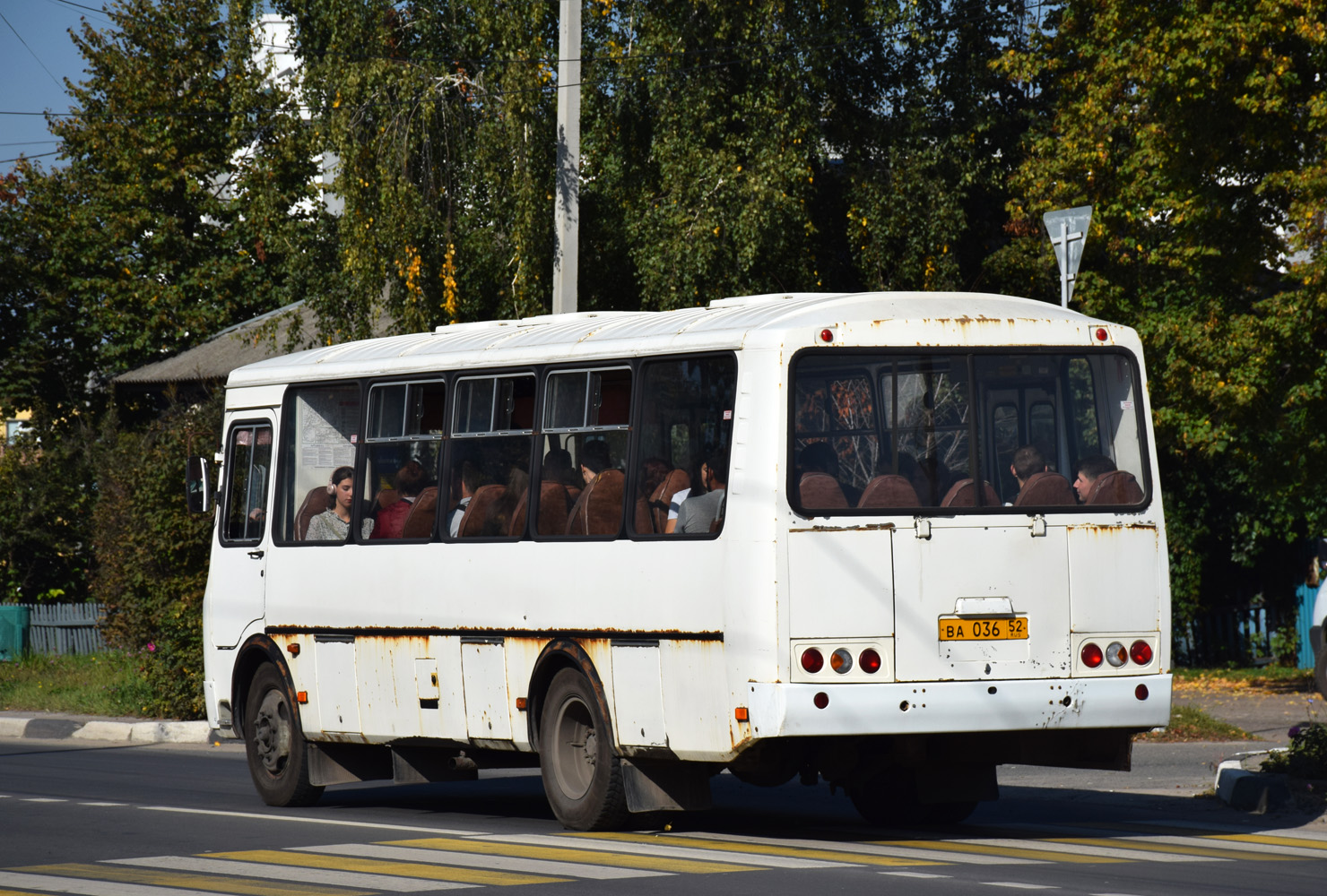 Нижегородская область, ПАЗ-4234-04 № ВА 036 52