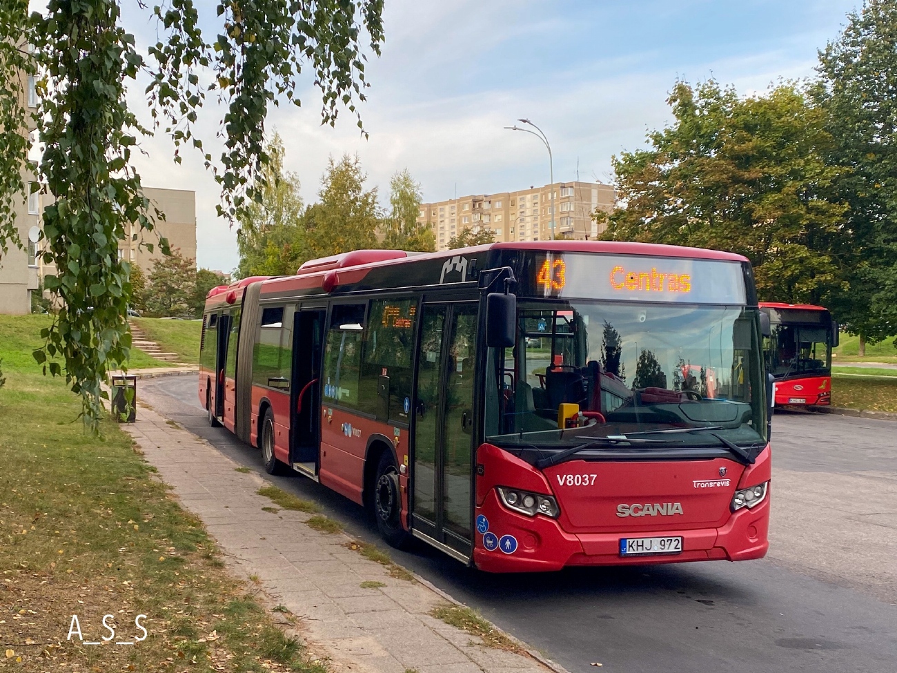 Литва, Scania Citywide LFA № V8037