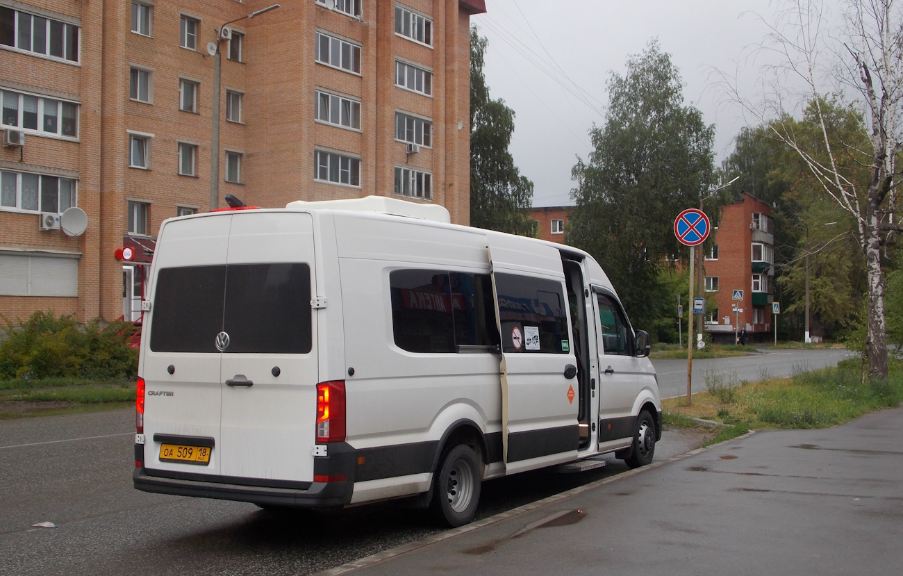 Удмуртия, Луидор-223902 (Volkswagen Crafter) № ОА 509 18