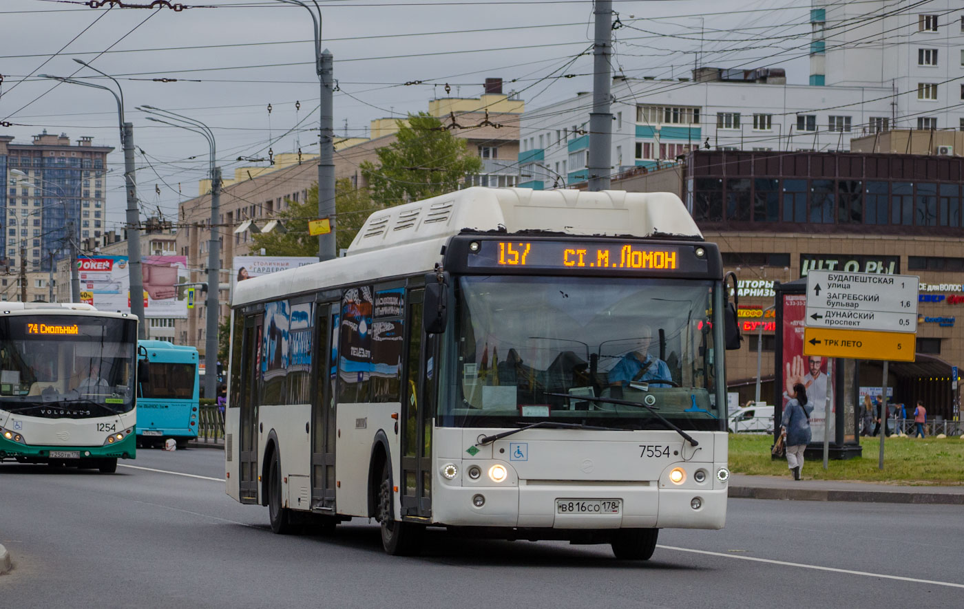 Санкт-Петербург, ЛиАЗ-5292.71 № 7554