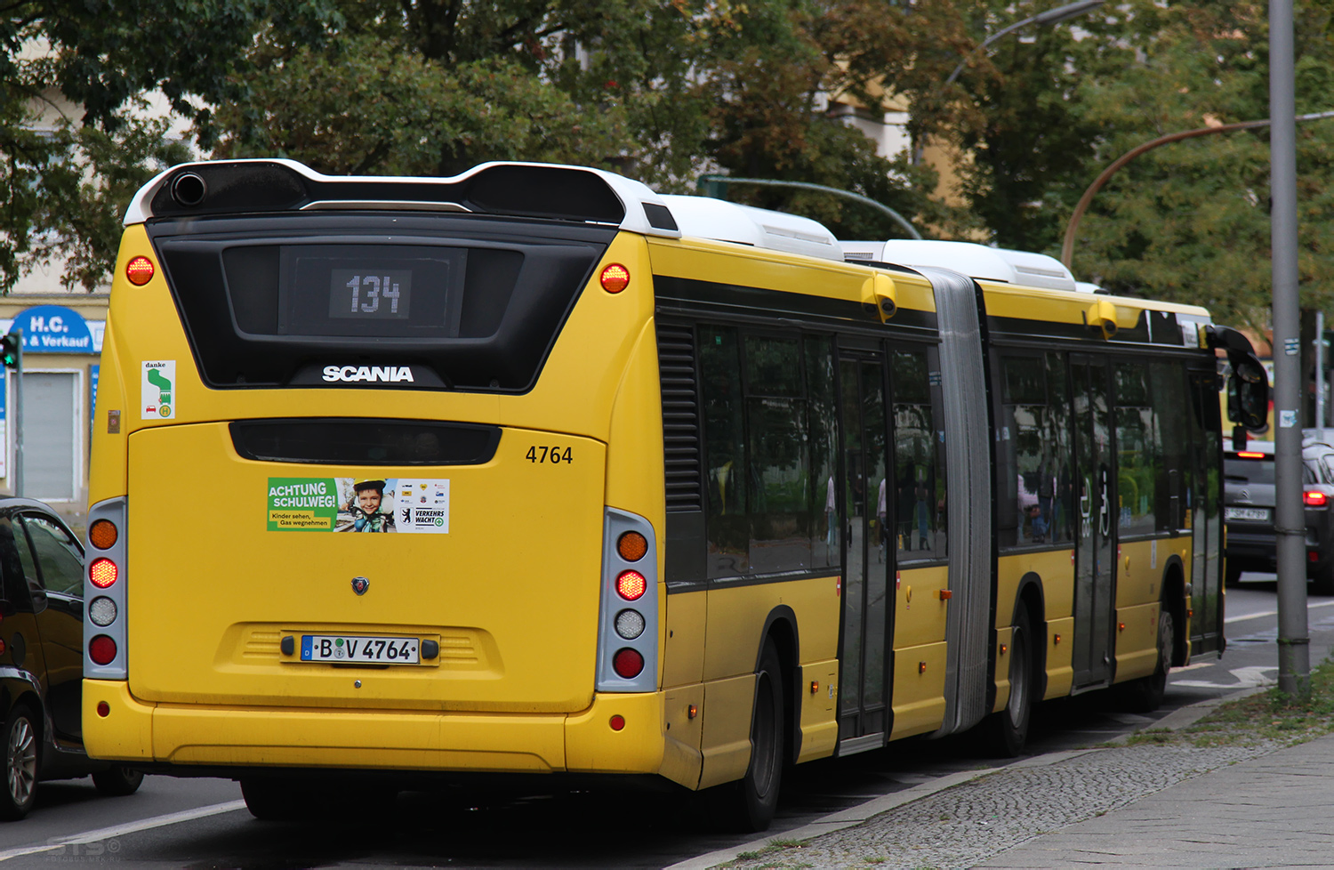 Берлин, Scania Citywide LFA № 4764