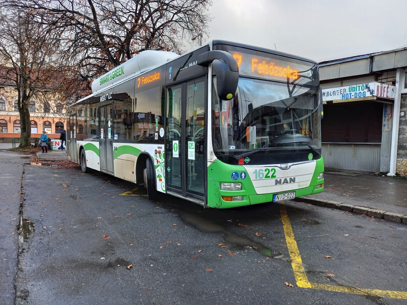 Венгрия, MAN A21 Lion's City NL273 CNG № 1622 Венгрия, MAN A21 Lion's City NL273 CNG № 1622